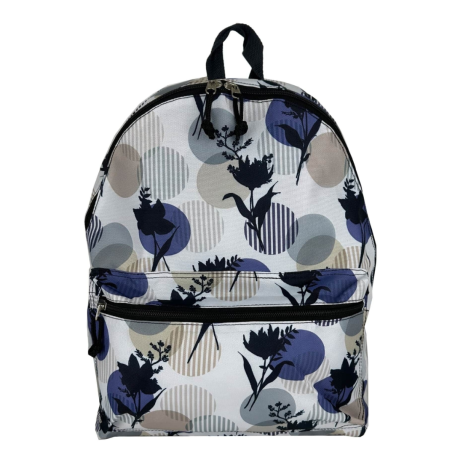 Sac à dos à imprimés - Blanc