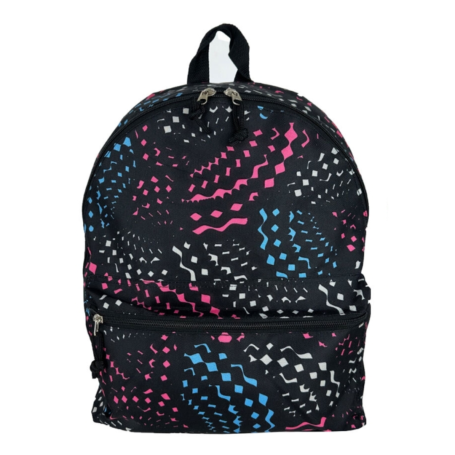 Sac à dos à imprimés - Noir