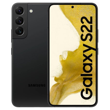 Samsung Galaxy S22 5G 128 Go Noir - Grade A avec boît et câble