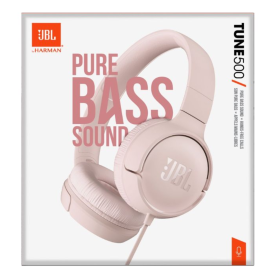Casque avec Fil JBL Tune 500 - JBLT500ROSEU - Rose Écouteurs, Audio, Stéréo - Casque avec Fil JBL Tune 500 - JBLT500ROSEU - Rose, prix de gros.