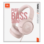 Casque Bluetooth JBL Tune 500 - JBLT500ROSEU - Rose