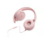 Headphones, Audio Gear - JBL Tune 500 Wired Headphones - JBL T500 PINK - Pink, wholesale price