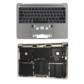 Complete Case - Apple MacBook Pro 13″ Gray A2251 Case + Battery + AZERTY Keyboard - Grade A