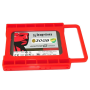 Support de Montage Universel pour Disque Dur de 2,5 à 3,5" - Rouge