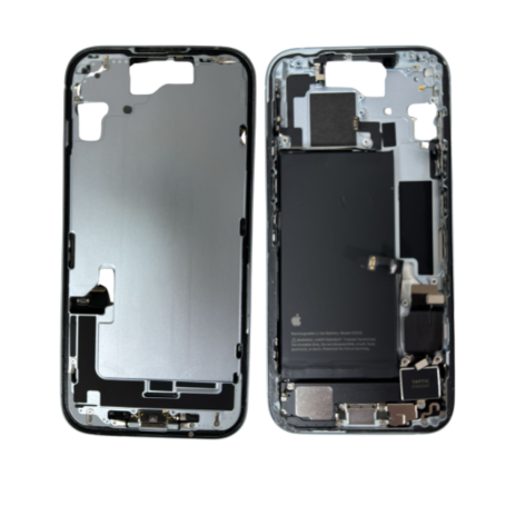 iPhone 15 Plus Blue eSIM US Chassis without Back Glass with Battery (Original Disassembled) Grade A