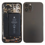 Châssis Complet iPhone 12 Pro Graphite - Connecteur de Charge + Batterie (Origine Demonté) Grade AB
