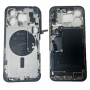 Chassis iPhone 15 Pro Max sans Vitre Arrière avec Batterie Titane Blanc eSIM US (Origine Demonté) Grade AB