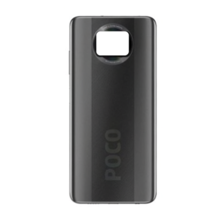 Xiaomi Poco X3 NFC Rear Glass Without Lens Frame Black (Original Disassembled) - Grade AB