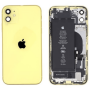Châssis Complet iPhone 11 Jaune - Connecteur de Charge + Batterie (Origine Demonté) Grade AB