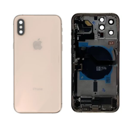 Châssis Complet iPhone 12 Pro Max Or - Connecteur de Charge sans Batterie  (Origine Demonté) Grade AB
