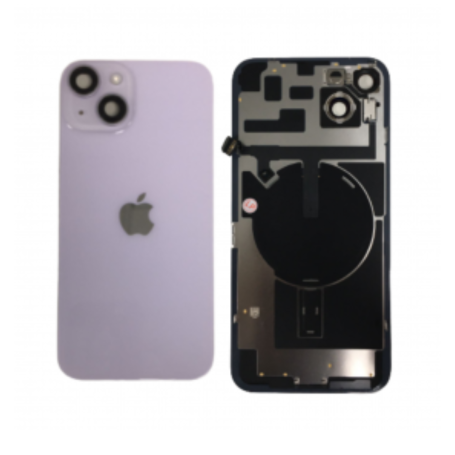 Châssis iPhone 14 Plus Violet sans Vitre Arrière sans Batterie (Origine Demonté) - Grade AB