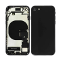 Châssis Complet iPhone SE 2020 Noir - Connecteur de Charge Sans Batterie (Origine Démonté) Grade AB