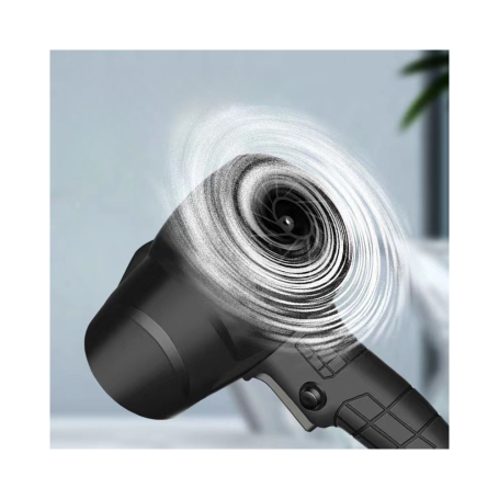 Ventilateur Souffleur Portable à Main Ultra Puissant Sans Fil 1500mAh 21V - Noir