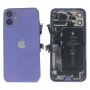 Châssis Complet iPhone 12 Mini Violet - Connecteur de Charge + Batterie (Origine Demonté) Grade AB