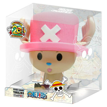 Plastoy Chibi One Piece Chopper Mini Coin Bank Figurine