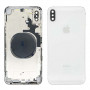 Chassis Complet iPhone XS Max Blanc - Connecteur de Charge + Batterie (Origine Demonté) Grade AB