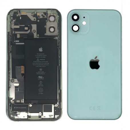 Châssis Complet iPhone 12 Mini Vert - Connecteur de Charge + Batterie (Origine Demonté) Grade AB