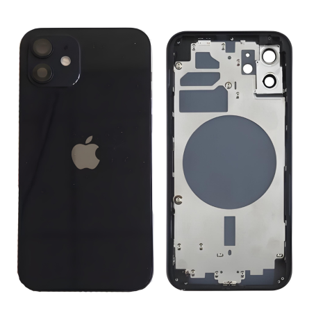 Châssis Vide iPhone 12 Mini Noir (Origine Demonté) Grade AB