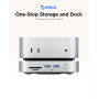 Station d'accueil ORICO MiniLink 9-en-1 avec boîtier SSD M.2 pour Mac mini 2024