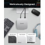 Station d'accueil ORICO MiniLink 9-en-1 avec boîtier SSD M.2 pour Mac mini 2024