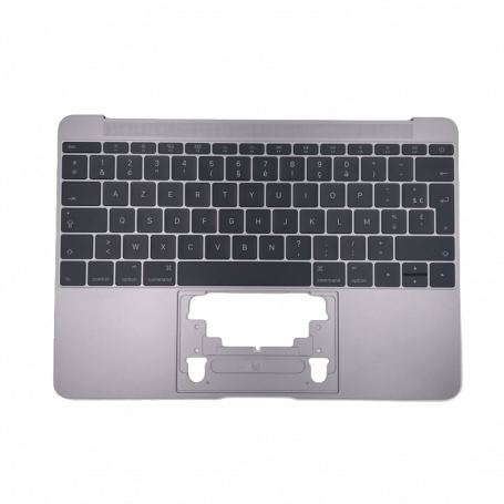 Topcase Chassis Apple MacBook Pro 13" A2159 Gray With Keyboard - Qwerty - Grade A