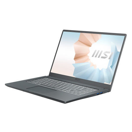 PC Portable MSI Moderne 15 B7M-220FR 15.6" 9 - Ryzen 7 / 16 Go / 512 Go SSD - Gris