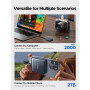 External Storage, Portable Drive - ORICO A20PLUS Type-C Magnetic Portable Hard Drive for iPhone - 1TB, wholesale price