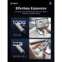 ORICO C10 external hard drive 2 in 1 2TB