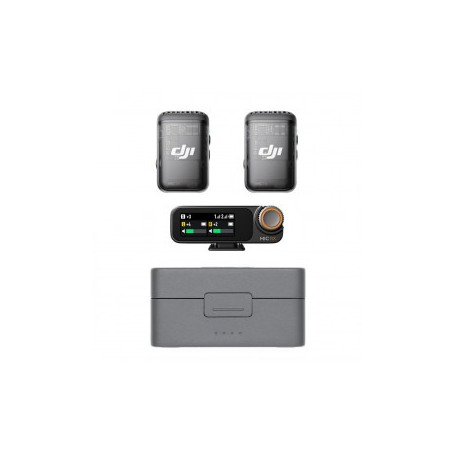 Système Microphone DJI Mic 2 (2 TX + 1 RX)