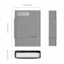 Boîte de Disque dur PHP35-V1 ORICO pour HDD de 3,5 pouces - Gris