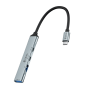 DEVIA- Lite1 4 in 1 Type-C HUB USB3.0+USB2.0+TYPE-C*2