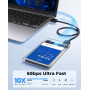 Boîter Externe de Disque dur SATA III 2139U3-CR ORICO pour HDD/SSD de 2,5 pouces