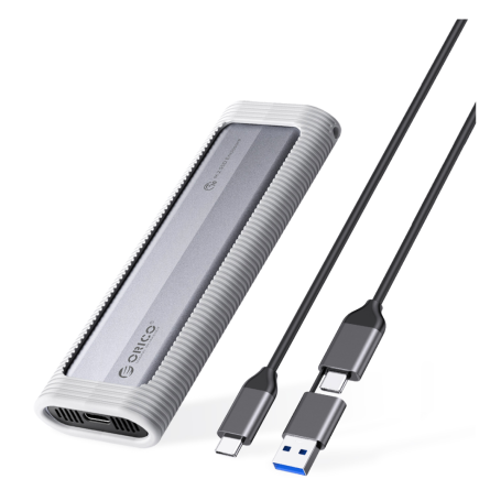 Boîter Externe de Disque dur avec Coque de Protection en silcone AXM2S-G2-V1 ORICO pour M.2 SSD