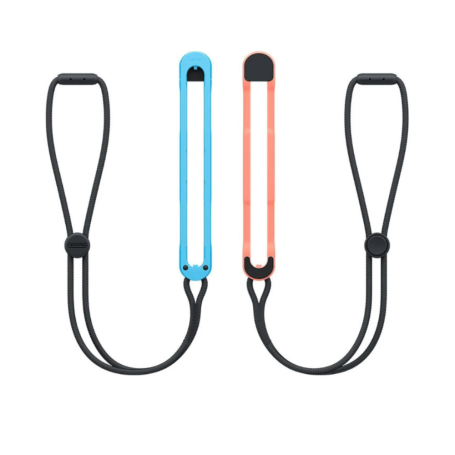 Pair of Joy-Con 2 Wrist Straps Light Blue/Light Red for Nintendo Switch 2