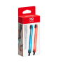 Paire de dragonnes Joy-Con 2 bleu clair/rouge clair pour Nintendo Switch 2
