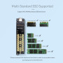 ORICO TCM2-C3 External Hard Disk Enclosure for M.2 SSD