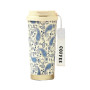 Insulated Stainless Steel Water Bottle with Extended Carrying Rope 530ml - Cashew