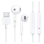 Oppo MH147 Hands-Free USB-C Kit Headphones - White - Bulk