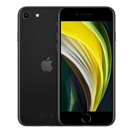 iPhone SE 2020 64GB Black - Grade AB (Reconditioned battery) with box and accessories