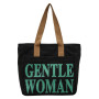 Sac à bandoulière en toile 33*41*12cm - Noir Vert