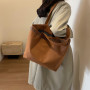 Canvas shoulder bag 33*44*13cm - Green