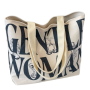 Canvas shoulder bag 33*44*13cm - Black