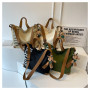 Canvas shoulder bag 41*34*11cm - Green