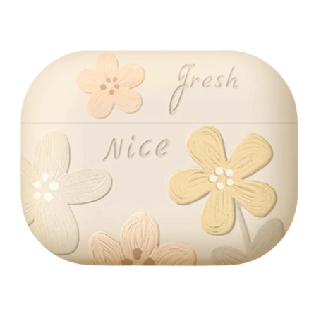 Protective Silicone AirPods Case - Flowers