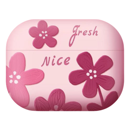 Protective Silicone AirPods Case - Flowers