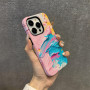Color Oil Painting Silicone Protective Case for iPhone