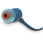 JBL Tune 110 3.5mm Jack Hands-Free Kit Headphones - JBLT110BLU - Blue