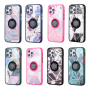 iPhone 12 Pro Case Unique Molded Design with Magnetic Ring and Stand