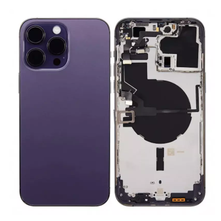 Empty Frame iPhone 14 Pro Max Purple (Original Disassembled) - Grade A