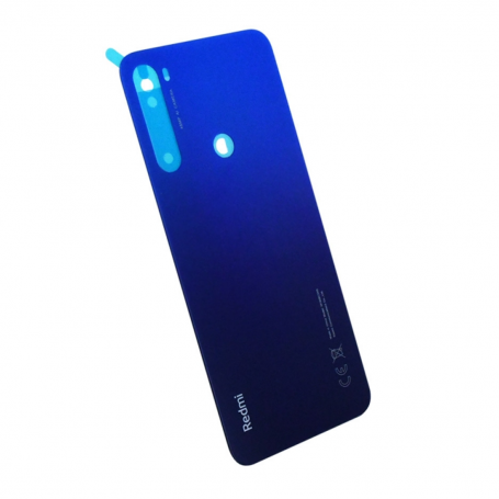 Vitre Arrière Xiaomi Redmi Note 8T Sans Contour lentille Bleu de Minuit (Original Démonté) - Grade AB